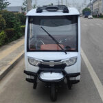1000W Integrated Differential Motor Electric Delivery Van 3 Wheels Cabin Cargo Tricycle Full Closed Cab 48v Electric Tricycles - image 2