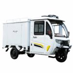 1000W Integrated Differential Motor Electric Delivery Van 3 Wheels Cabin Cargo Tricycle Full Closed Cab 48v Electric Tricycles - image 5