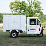 1000W Integrated Differential Motor Electric Delivery Van 3 Wheels Cabin Cargo Tricycle Full Closed Cab 48v Electric Tricycles - image 6