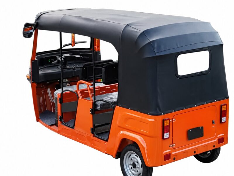1500W 60V Electric Passenger Tricycle Open Body 4 Seat Three Wheel Vehicle 40km/h 50-70km Range