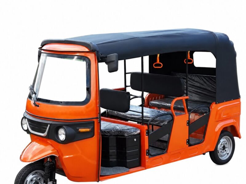 1500W 60V Electric Passenger Tricycle Open Body 4 Seat Three Wheel Vehicle 40km/h 50-70km Range