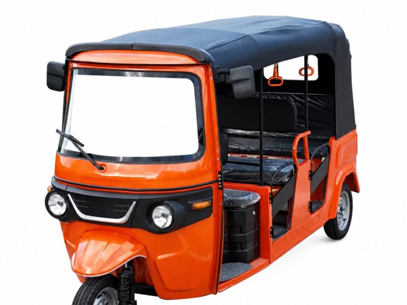 1500W 60V Electric Passenger Tricycle Open Body 4 Seat Three Wheel Vehicle 40km/h 50-70km Range