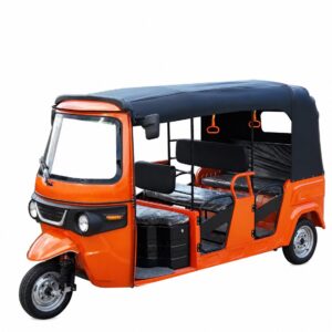 1500W 60V Electric Passenger Tricycle Open Body 4 Seat Three Wheel Vehicle 40km/h 50-70km Range