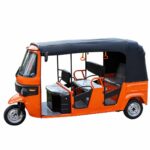 1500W 60V Electric Passenger Tricycle Open Body 4 Seat Three Wheel Vehicle 40km/h 50-70km Range - image 5
