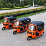 1500W 60V Electric Passenger Tricycle Open Body 4 Seat Three Wheel Vehicle 40km/h 50-70km Range - image 6