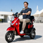 2024 Factory Sale 600W 650W 800W EV Tricycle 3 Wheel Electric Tricycle Trike for Sale - image 6