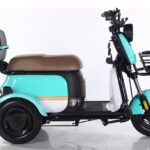 2024 Hot Sale New Adults 60V Electric Tricycle 3-Wheel City Type with Open Body and Baby Seat for Passenger Use - image 5
