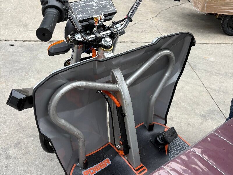 2025 China Hot Sell Truck Stainless Steel Cargo Tricycle Delivery Electric Tricycle 3 Wheel Adult Tricycle for Cargo