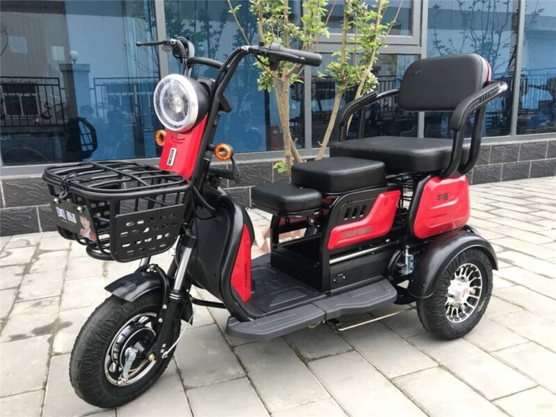 2025 China New Model Electric Tricycle Cargo Vehicle EEC Certified 3-Wheel Mobility Electric Tricycle for Adults Use Passenger