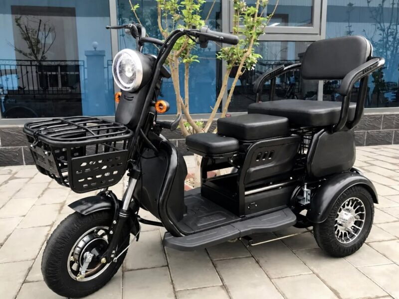 2025 China New Model Electric Tricycle Cargo Vehicle EEC Certified 3-Wheel Mobility Electric Tricycle for Adults Use Passenger