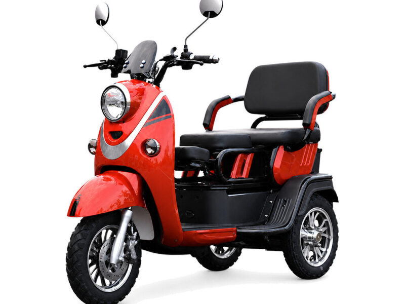 2025 China New Model Electric Tricycle Cargo Vehicle EEC Certified 3-Wheel Mobility Electric Tricycle for Adults Use Passenger
