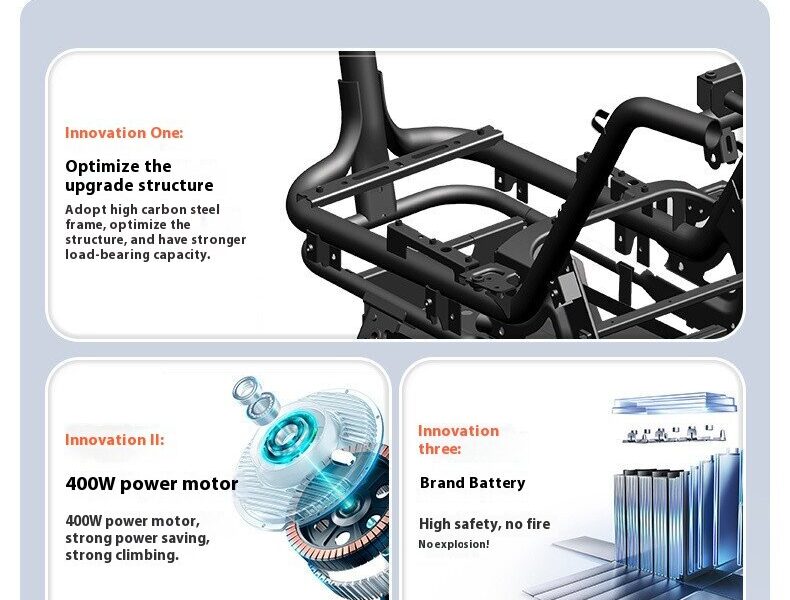 2025 EEC Certified Electric Tricycle Open Body 3-Wheel Bicycle Passenger & Cargo Vehicle 36V Voltage