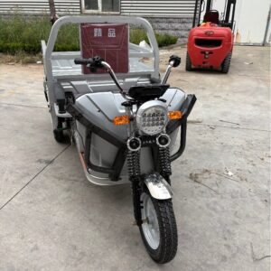 Factory Outlet Heavy Duty 1000W Electric Cargo Tricycle Open Body with LCD Display Steel Material 400kg Payload