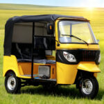 2026 Electric Double Row Passenger Tuk Tuk 3 Wheel 60V Tricycle - image 3