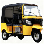 2026 Electric Double Row Passenger Tuk Tuk 3 Wheel 60V Tricycle - image 6
