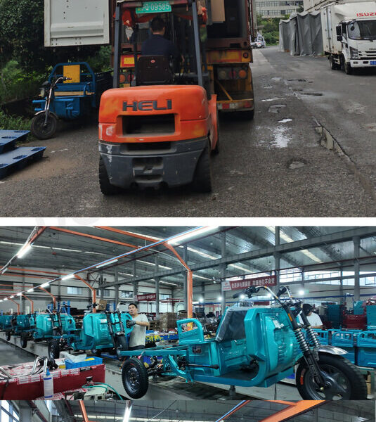 2026 EU in Stock Electric Semi Closed CargoTricycle EEC COC 3 Wheels Trike 25km/h 45ah 58ahTuktuk 72V Mobility Trolley for Cargo