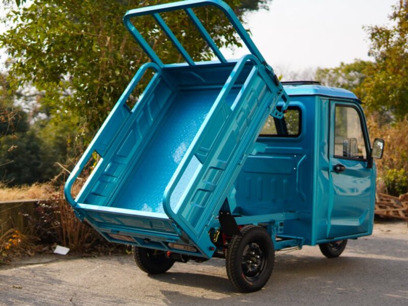 2026 EU in Stock Electric Semi Closed CargoTricycle EEC COC 3 Wheels Trike 25km/h 45ah 58ahTuktuk 72V Mobility Trolley for Cargo
