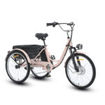 24″ Adult Electric Tricycle, 36V 250W Pedal Assist Leisure Shopping Bike - image 3