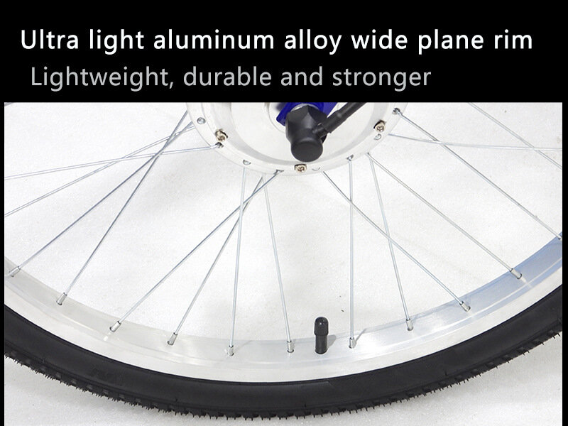 24 Inch 36V 350W Electric Tricycle for Seniors & Adults, Pedal Assist Cargo & Delivery Trike, Manned Stability Comfort Design