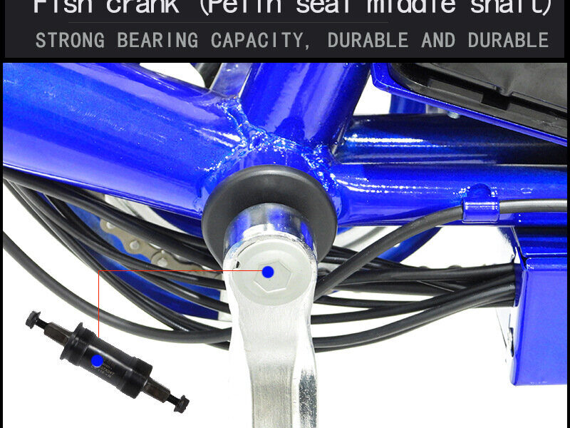 24 Inch 36V 350W Electric Tricycle for Seniors & Adults, Pedal Assist Cargo & Delivery Trike, Manned Stability Comfort Design