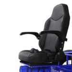 3-Wheel Electric Tricycle with Open Body Design High-Power 1750W Dual Motor 200kg Payload Capacity Long-range Driving Tricycle - image 5
