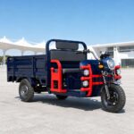 3000W Electric Cargo Tricycle 60V Three Wheel Utility Vehicle 45km/h Open Body for Adult Transport - image 3