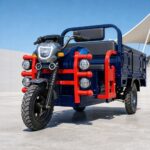 3000W Electric Cargo Tricycle 60V Three Wheel Utility Vehicle 45km/h Open Body for Adult Transport - image 4