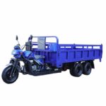 350cc Gasoline Motor Tricycle 9 Wheel Cargo Tricycle 350cc Water Cooling Customized Double Wheel - image 7