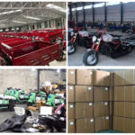 350cc Gasoline Motor Tricycle 9 Wheel Cargo Tricycle 350cc Water Cooling Customized Double Wheel - image 8