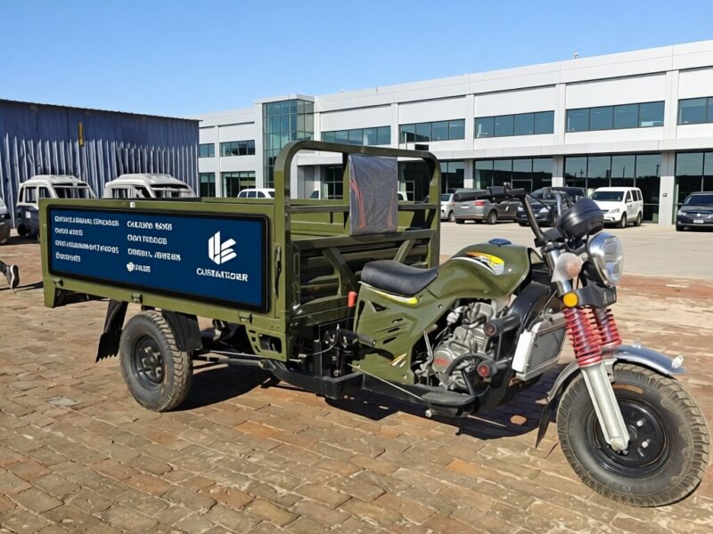 350cc Hibridos Petroleo Motocarga Motocicleta De 9 Ruedas 9 wheels Tricycle a Essence