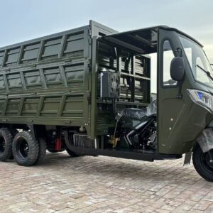350cc Water-cooled Engine 9-wheel Open Body High-Power Mobile Fueling Tricycle Dump Truck Bestseller in 2026
