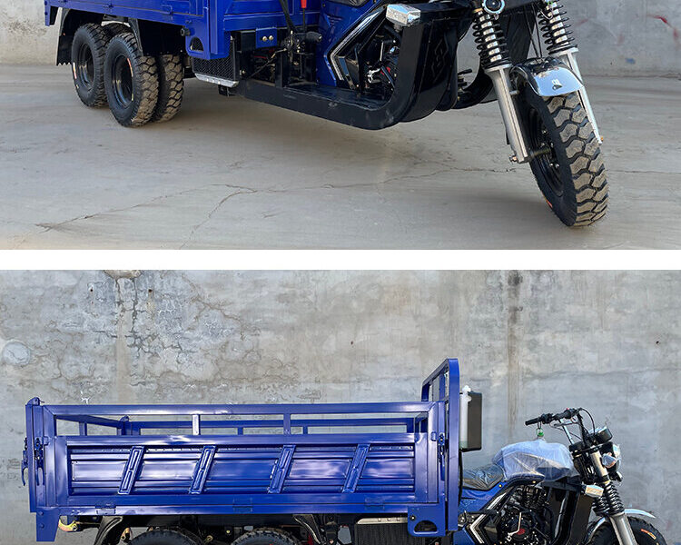 350cc Water-cooled Engine 9-wheel Open Body High-Power Mobile Fueling Tricycle Dump Truck Bestseller in 2026