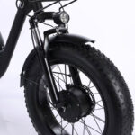 350W Lithium Battery 20*4 Inch Fat Tire 3 Wheel Electric Tricycle With Basket 3 Wheel Electric Cargo Bike - image 4