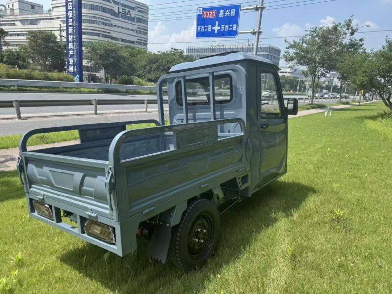 3PLUS Hot Selling EEC COC DOT CE Electric Cargo Enclosed Mobility Tricycle 3000W 45KM/H Tuk Tuk for Adults