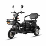 48V Adult Electric Tricycle 501-800W Three Wheel Passenger Vehicle 2 Seat Open Body 90km Range - image 2