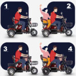 48V Adult Electric Tricycle 501-800W Three Wheel Passenger Vehicle 2 Seat Open Body 90km Range - image 4