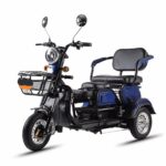 48V Two Seat Electric Tricycle 501-800W Adult Three Wheel Passenger Bike Open Body Front Basket - image 3