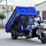 5 Wheel Diesel Dump Truck Tricycle Open Body Motorized Cargo Tricycle 1000kg-2000kg Payload - image 4