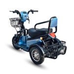 500w Open Body Electric Tricycle 3 Wheel Scooter 2 Seats Electric Mobility Trike Outdoor for Adult Daily Errands - image 4