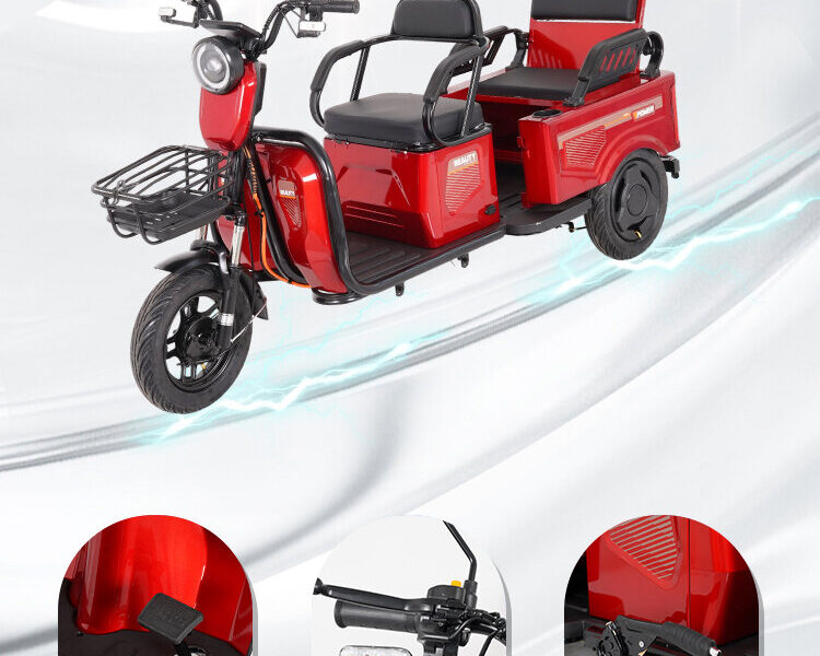 600W-1000W Electric Tricycles Cargo Truck for Adult Electric Trike Electric 3 Wheels Vehicle Open Body