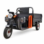 60V 1000W Cargo Electric Tricycle Open Body Three Wheel Utility Vehicle 400kg Load 90km Range - image 2