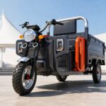 60V 1000W Cargo Electric Tricycle Open Body Three Wheel Utility Vehicle 400kg Load 90km Range - image 3