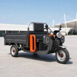 60V 1000W Cargo Electric Tricycle Open Body Three Wheel Utility Vehicle 400kg Load 90km Range - image 4