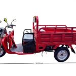 60V/1000W Electric Dumper Tricycle for Adults 3-Wheel Cargo Trike for Urban Commute Transport Express Motorcycles Delivery Truck - image 4