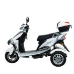 60V 1000W Electric Tricycle Scooter 3 Wheel Adult Cargo Trike 30-50km/h High Speed Dual Rear Wheels Open Top Box Wholesale - image 5