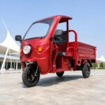 60V 501-800W Electric Cargo Tricycle Open Body Steel Frame Three Wheel Utility Transport Vehicle 54km/h - image 3