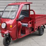 60V 501-800W Electric Cargo Tricycle Open Body Steel Frame Three Wheel Utility Transport Vehicle 54km/h - image 5