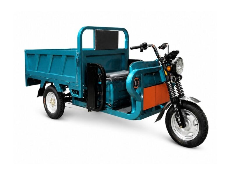 60V 801-1000W Electric Cargo Tricycle Open Body Three Wheel Utility Vehicle 54km/h 90km Range 25 Degree Climb DOT