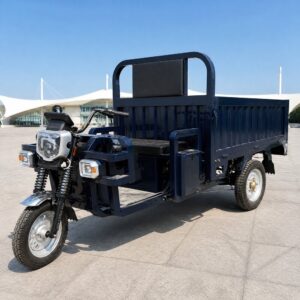 60V Cargo Electric Tricycle Open Body Three Wheel Hauling Vehicle Over 1000W 54kmh Transport