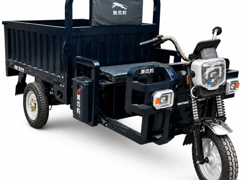 60V Cargo Electric Tricycle Open Body Three Wheel Hauling Vehicle Over 1000W 54kmh Transport